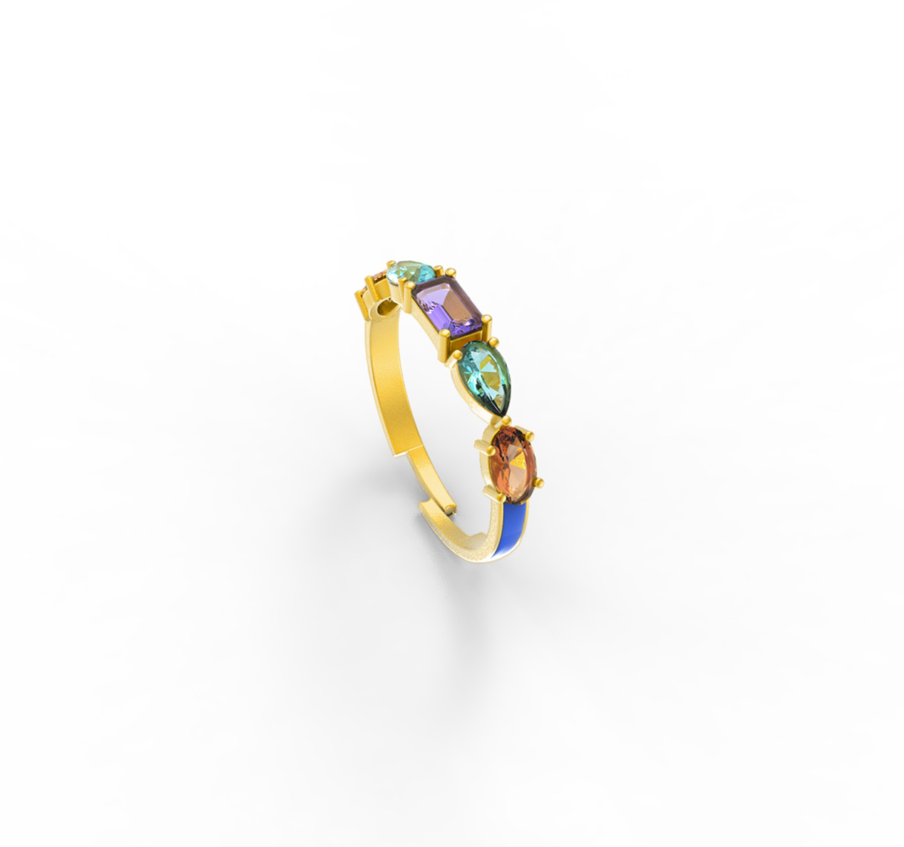 Mix Enamel Ring