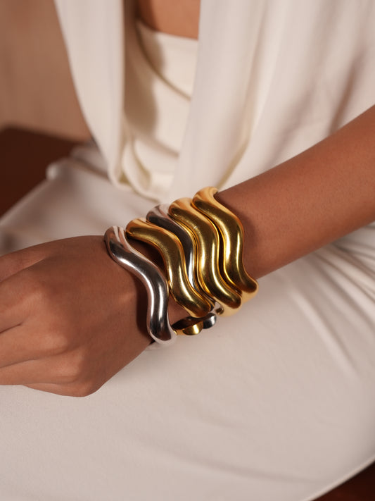 Wave Bangle