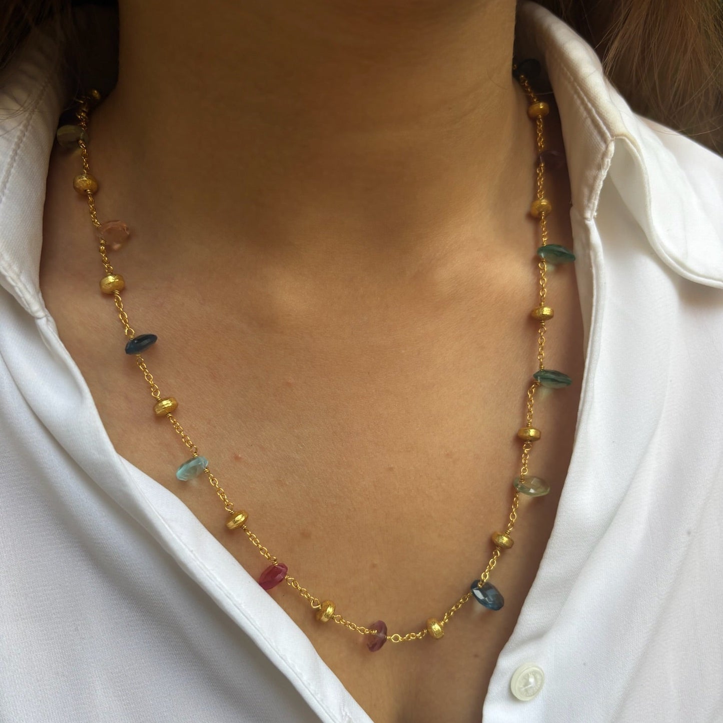 CELESTE MULTI-HUE NECKLACE