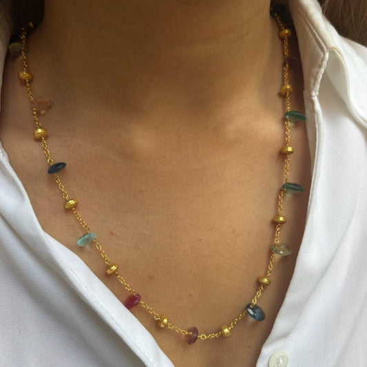 CELESTE MULTI-HUE NECKLACE