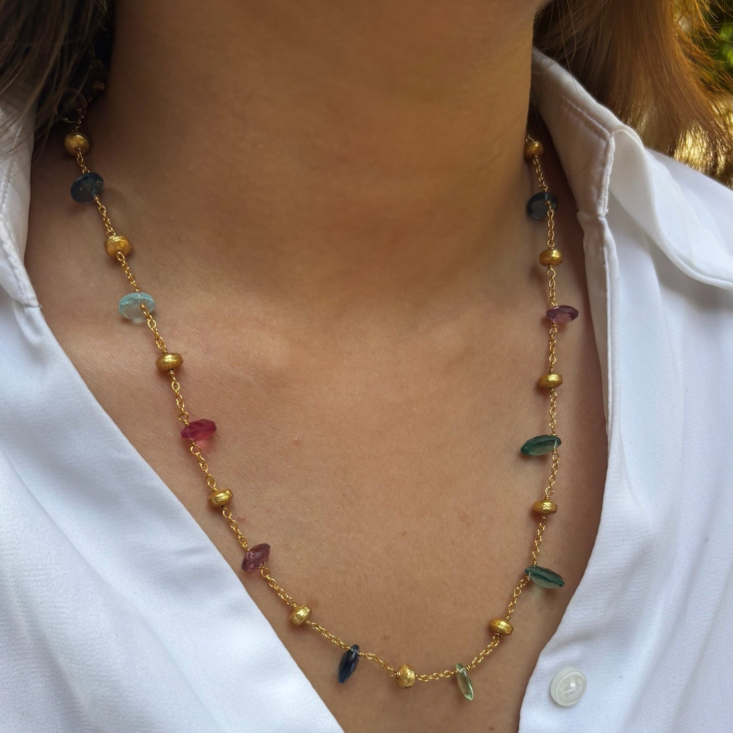 CELESTE MULTI-HUE NECKLACE